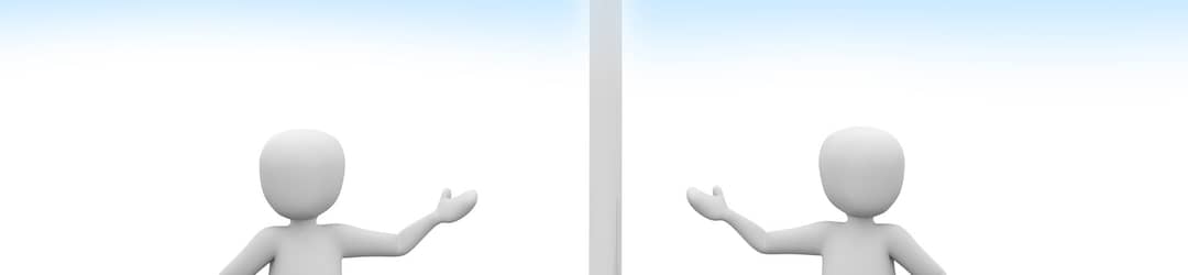 Couple navigating a household disagreement